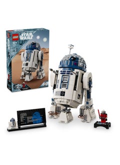 LEGO 75379 Star Wars R2-D2 Collectible Brick-Built Toy Droid Figure For Display And Creative Play, Gift Idea For Boys And Girls Aged 10 Plus And Any Fan Or Memorabilia Collector (1,050 Pieces)  - Image 1