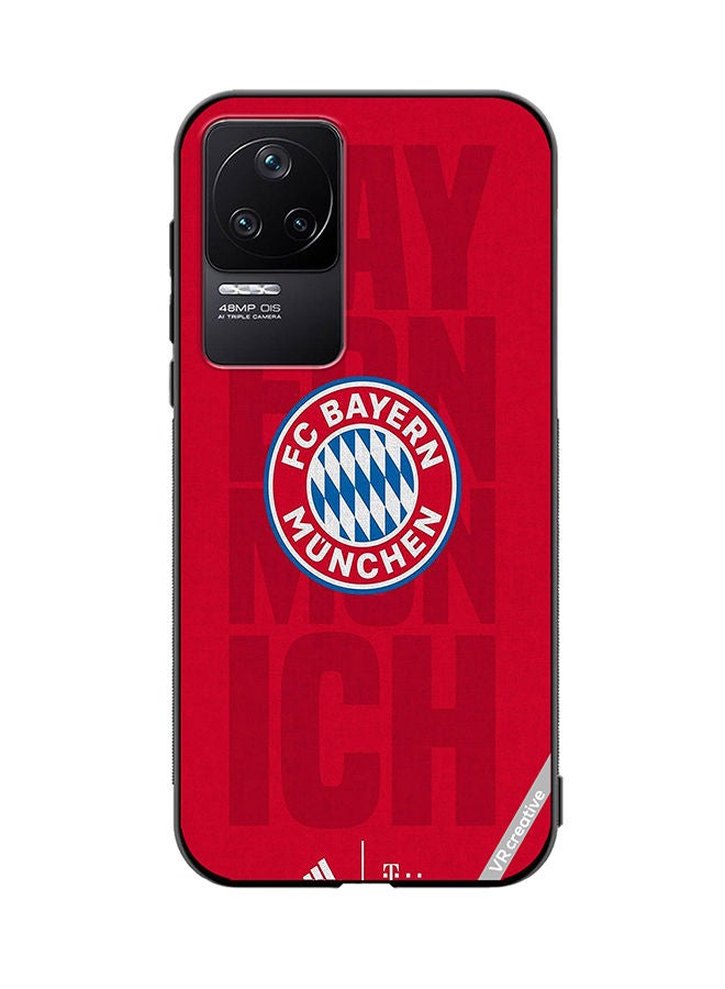 VR CREATIVE Protective Case Cover For Xiaomi Redmi K50 Fc Bayern Munich Design Multicolour - Image 1