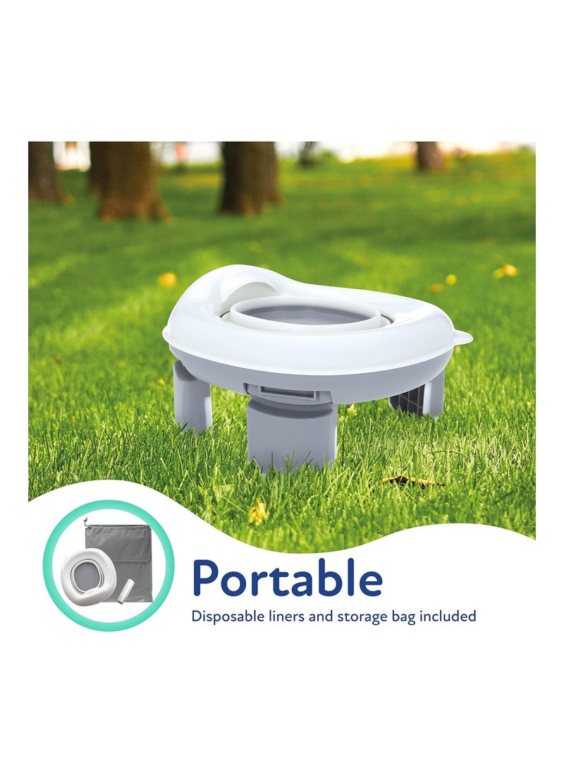 Nuby Portable Travel Potty 18+M At Home Or On The Go  - Image 3