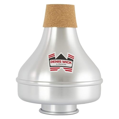 Denis Wick Extending Tube Mute for Trombone, 5507 - Hand-Spun Aluminum & Brass Tube - Classic Wah-Wah Jazz Sound - Enhanced Intonation & Projection - 8.27 x 6.69 x 6.69 inches - Image 1