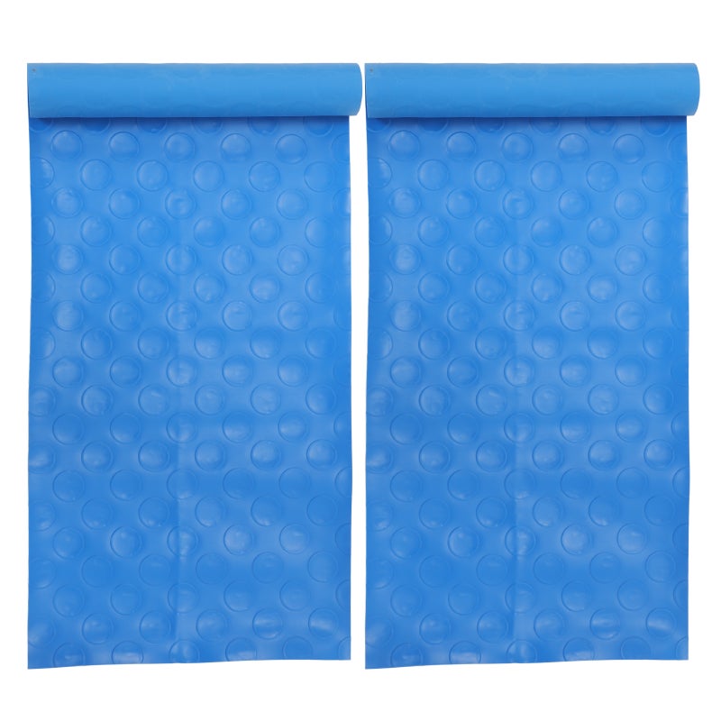 2pcs Outdoor Swimming Pool Ladder Mat Non- Pool Stair Mat Pool Ladder Protective Mat Non- Pool Ladder Pad Anti-skid Pad For Pool Ladder - Image 1