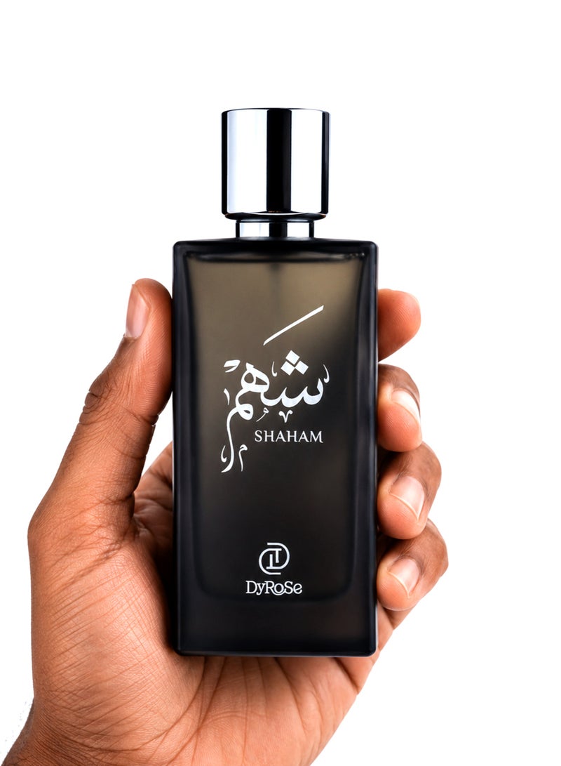 Dyrose Shaham Eau De Perfume 100ml | Luxury Men's Fresh Spicy Musky Perfume | Long Lasting Signature Fragrance - Image 5
