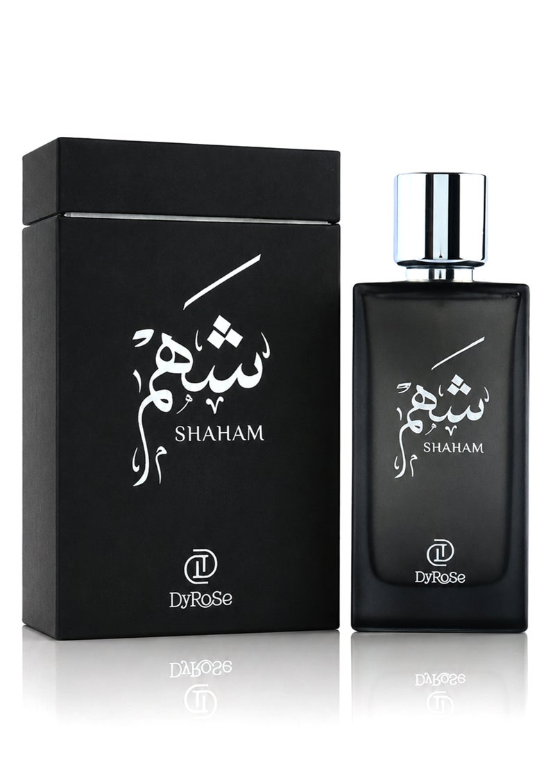 Dyrose Shaham Eau De Perfume 100ml | Luxury Men's Fresh Spicy Musky Perfume | Long Lasting Signature Fragrance - Image 2