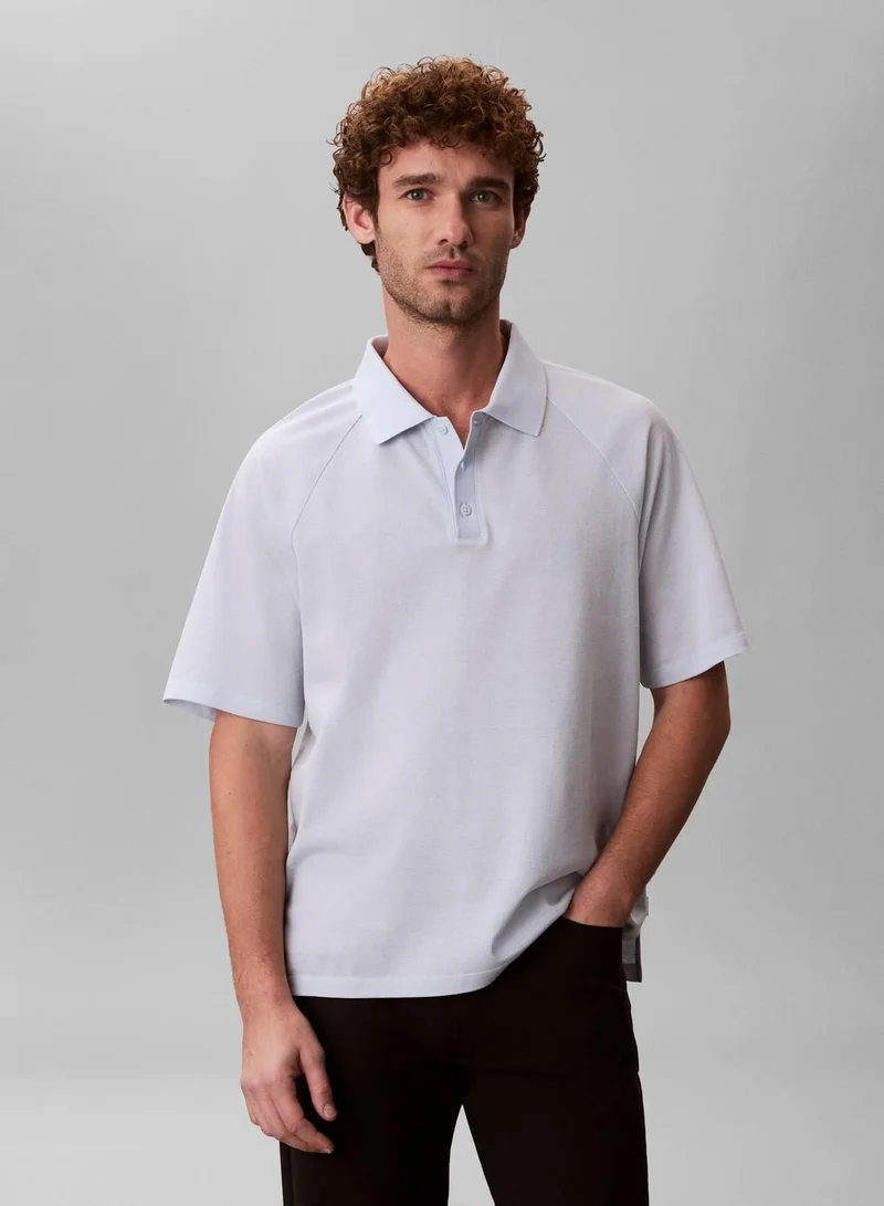 Calvin Klein Jacquard Polo Shirt