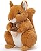 BENINY 14 Realistic Squrrile Stuffed Animal Cute Squirrel Plush Toy with Holding Mini Acorn Plushie Gift for Kids - Image 2
