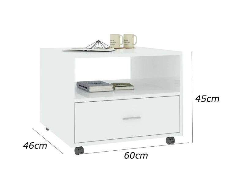 فرنتشر ستور ترابيزة قهوة - ارتفاع 45 سم - عرض 60 سم - عمق 46 سم ، من فرنتشر ستور. - Image 5