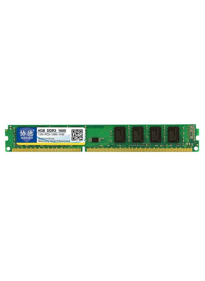 BURAQ XIEDE X034 DDR3 1600MHz 4GB 1.5V General Full Compatibility Memory RAM Module for Desktop PC  - Image 1