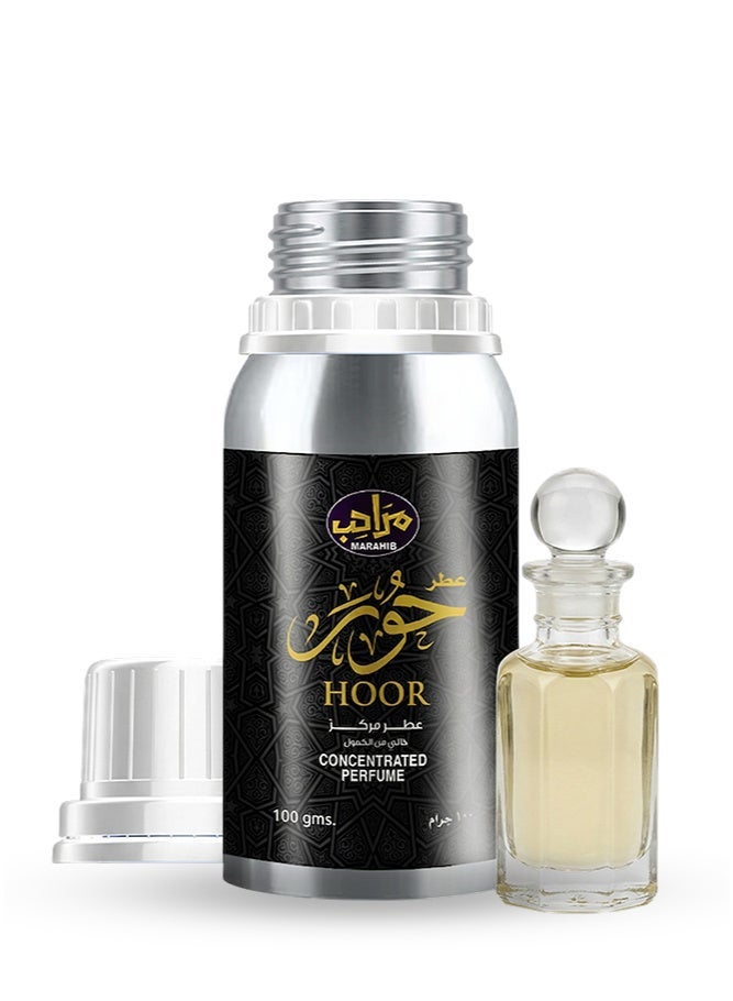 مرَاحِب حور زيت عطري أنثوي ناعم رائحة جذابة وثبات جيد مناسب للعطور والمعطرات إعادة التعبئة والبيع والإهداء - Image 3