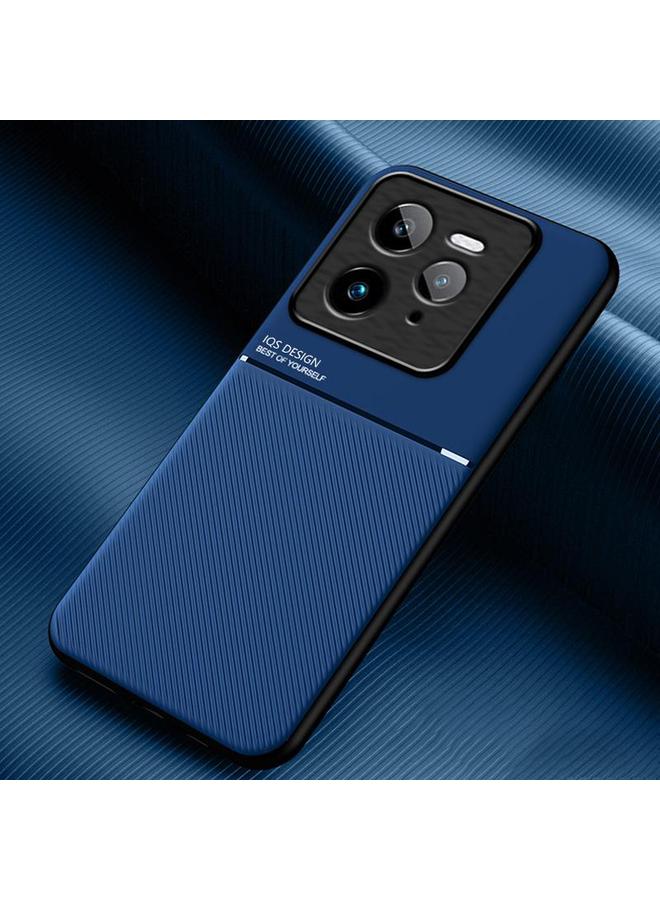 اس-توب جراب هاتف Realme GT7 Pro الكلاسيكي المائل والمحبب المغناطيسي PC الهجين المصنوع من مادة TPU - Image 1