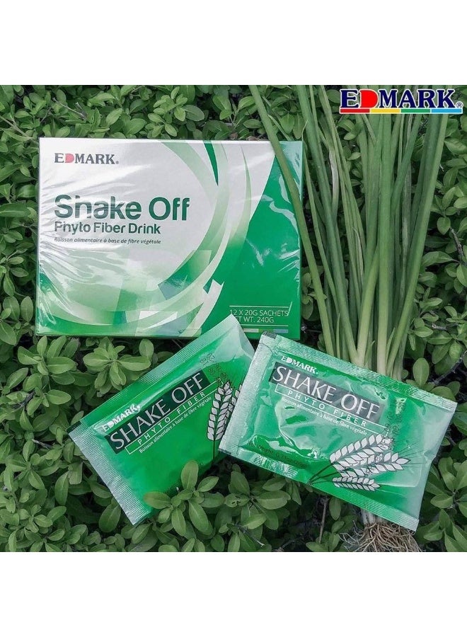 سانس شيك اوف الياف نباتية بطعم الفاكهة الحلوة للتخلص من الامساك وتنظيف القولون وإزالة الكرش 12X20G ( 240 جرام ) - Image 3