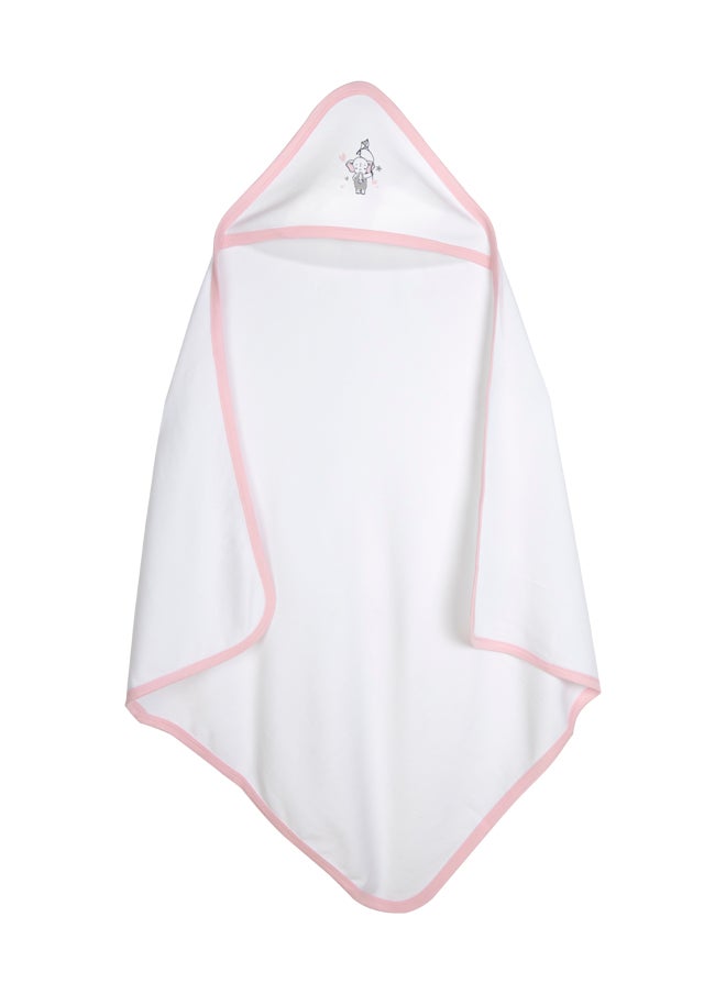 Babies Basic 100% Cotton Blanket, Receiving Blanket For New Born, 75*75Cm , Pink  - Image 1