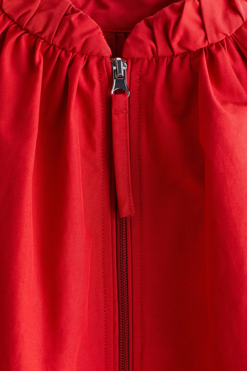 H&M Gathered bomber jacket