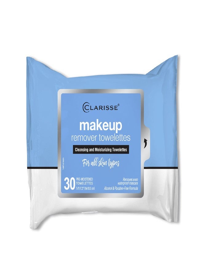 Clarisse Make-Up Remover Towelettes, 30 Count - Image 1