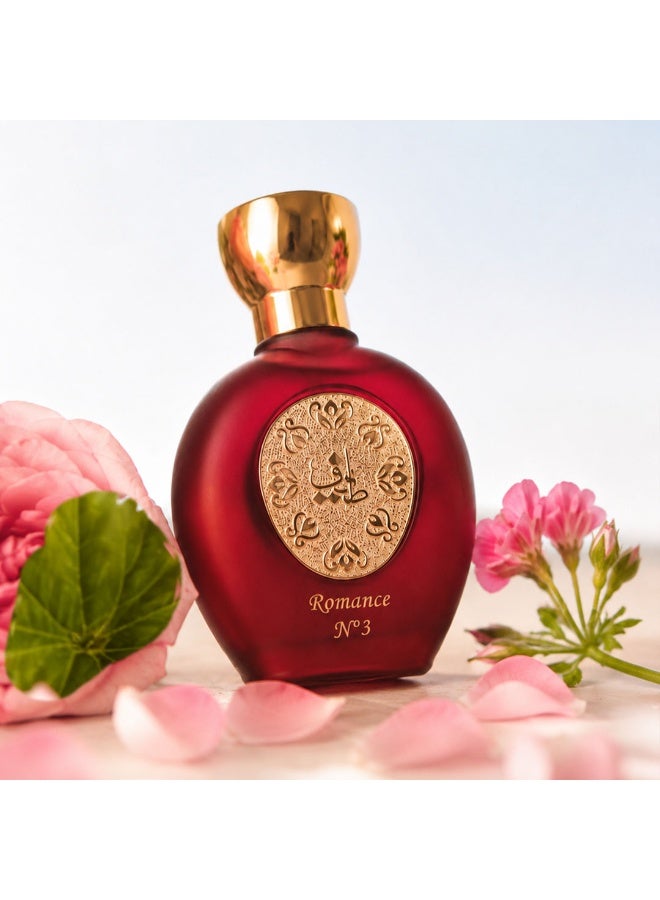 Taif Al Emarat Romance N03 Eau de Parfum 75ml for Women, Long Lasting Rose Floral Fragrance with Musk Notes - Image 5