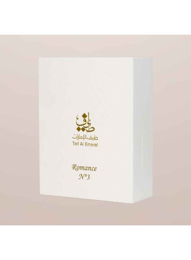 Taif Al Emarat Romance N03 Eau de Parfum 75ml for Women, Long Lasting Rose Floral Fragrance with Musk Notes - Image 3