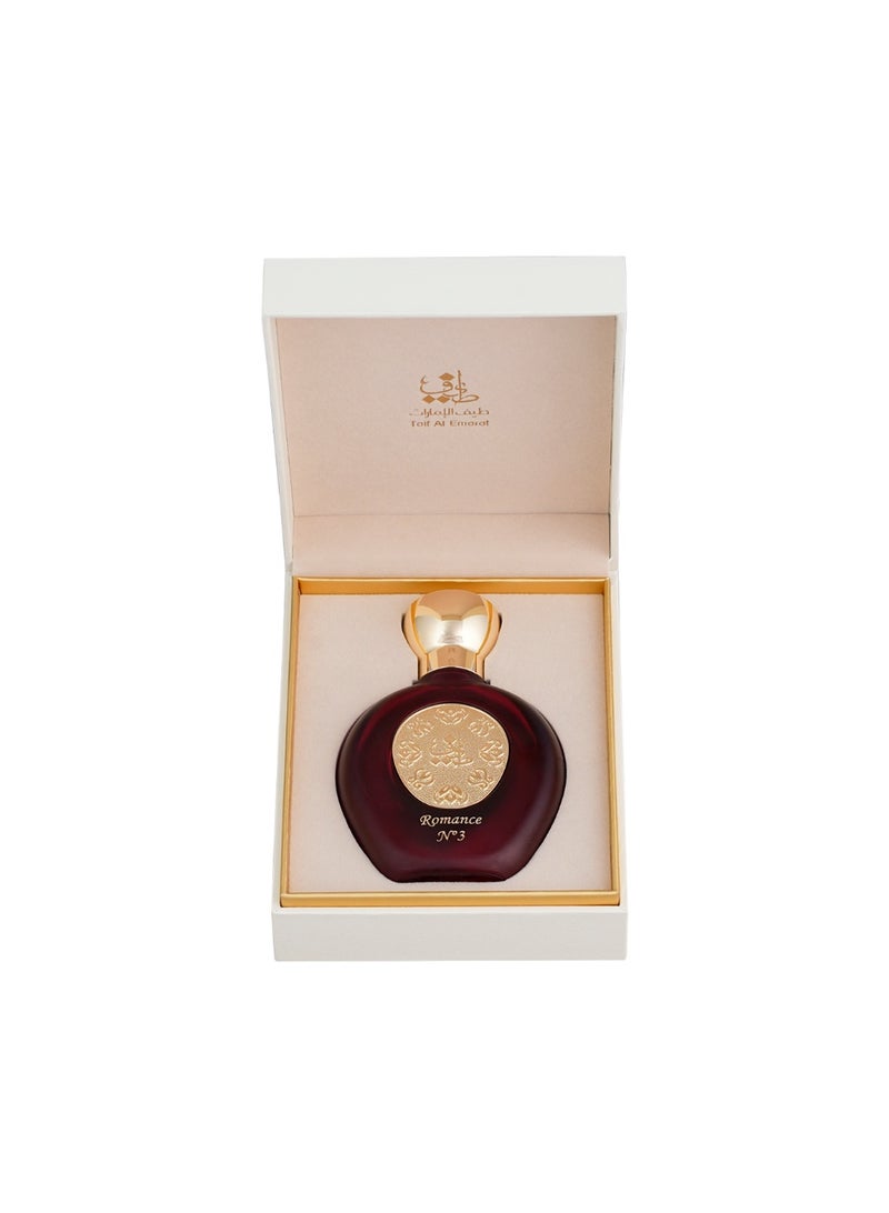 Taif Al Emarat Romance N03 Eau de Parfum 75ml for Women, Long Lasting Rose Floral Fragrance with Musk Notes - Image 2