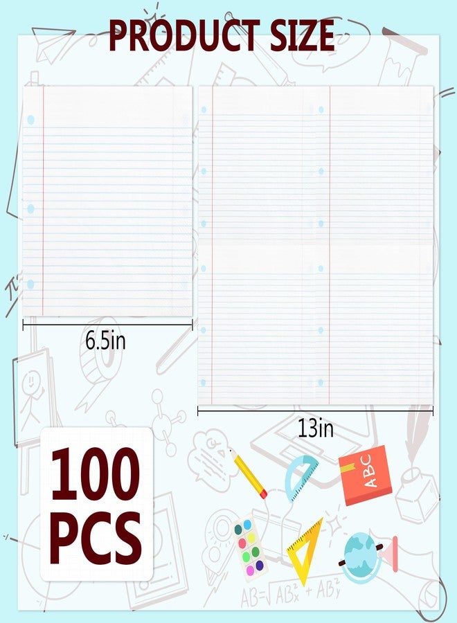AimFun 100Pcs Back to School Party Napkins First Day of School Disposable Paper Napkins 6.5”Notebook Lunch Napkin for Kindergarten Preschool Graduation Party Supplies Table Decorations - Image 2