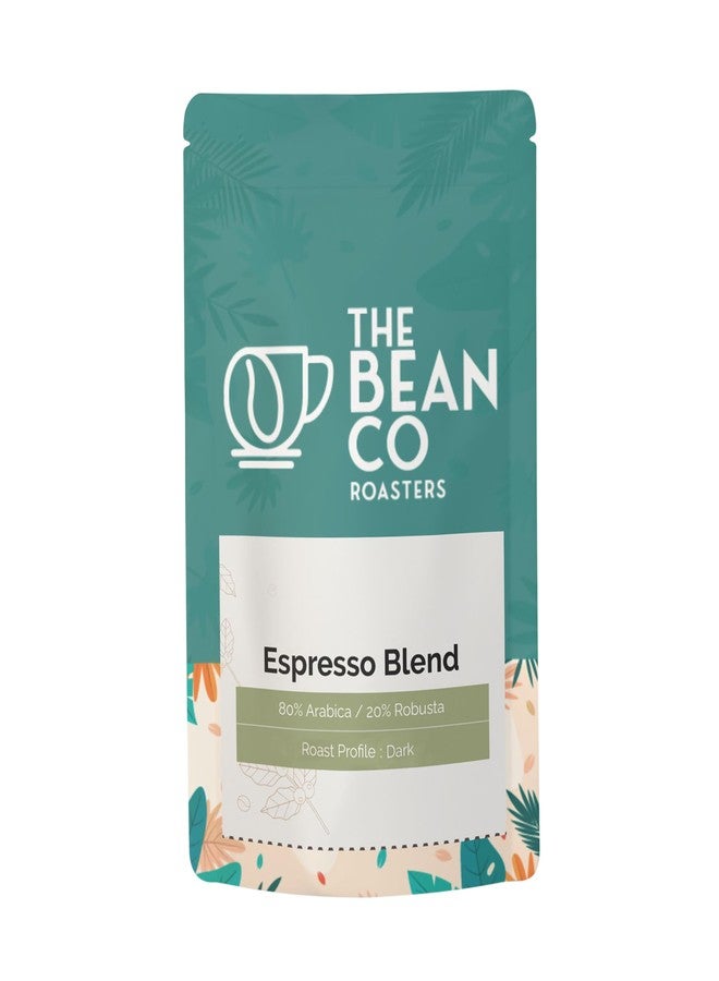 THE BEAN CO مزيج إسبريسو من ذا بين كو روستر | بلانتيشن AA | تحميص داكن | 80% أرابيكا و20% روبوستا | قهوة مطحونة محمصة (موكا بوت، 250 جم) - Image 1
