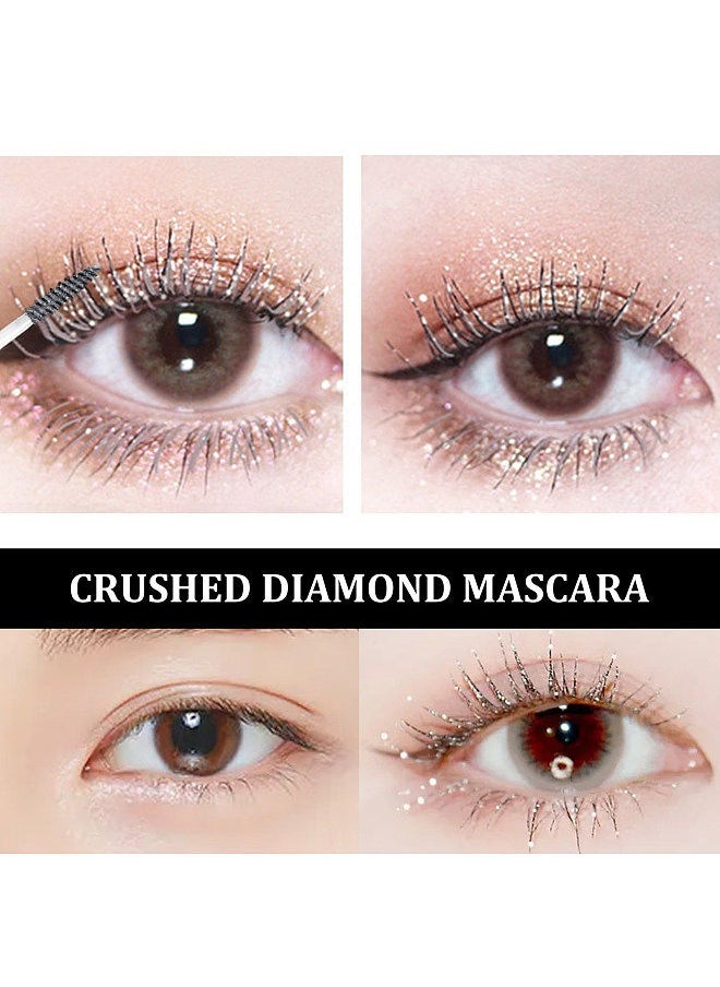 EELHOE - EELHOE Glittering Particles Bilng Eyelashes Mascara Clump Crusher Extensions 8g/0.2oz Thick Curly Eye Makeup for Cosmetics Use - Image 1
