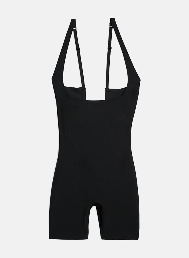 Etam Open-Bust Mid-Thigh Bodysuit - Firm Control - Image 5