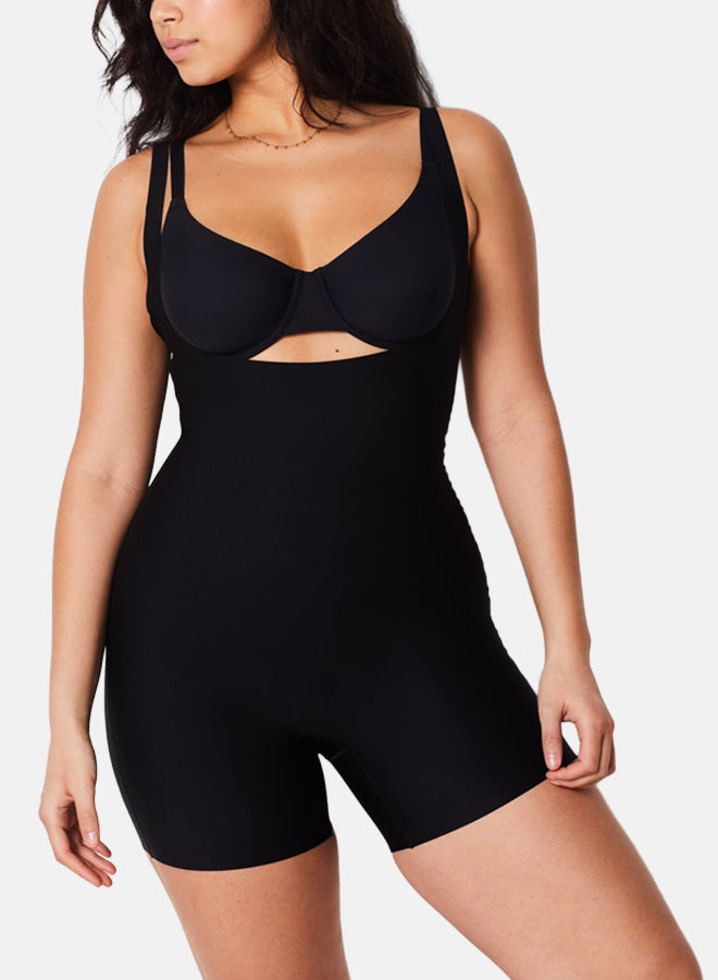 Etam Open-Bust Mid-Thigh Bodysuit - Firm Control - Image 3