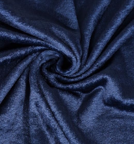 S&S Sands® Elastic Warm Bedsheet for Winter Single Bed 36 x 78 x 8 inches, with 1 Pillow Cover. (Navy Blue) - Image 4