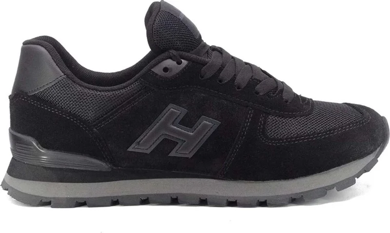 Hammer Jack 102 19250-G Peru Black-Smoke 100% Genuine Leather Unisex Sneakers