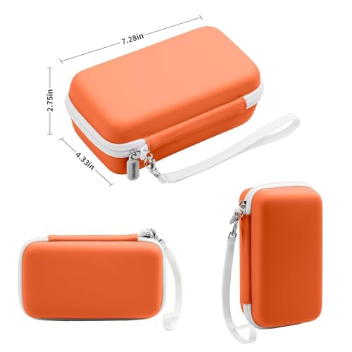 Grapsa Case Compatible with ESOXOFFORE for Dylanto for Anchioo for WEEFUN for GKTZ for Amzelas for Mafiti Instant Print Camera for Kids, Film Camera Storage Holder Organizer Bag (Box Only)- Orange - Image 5