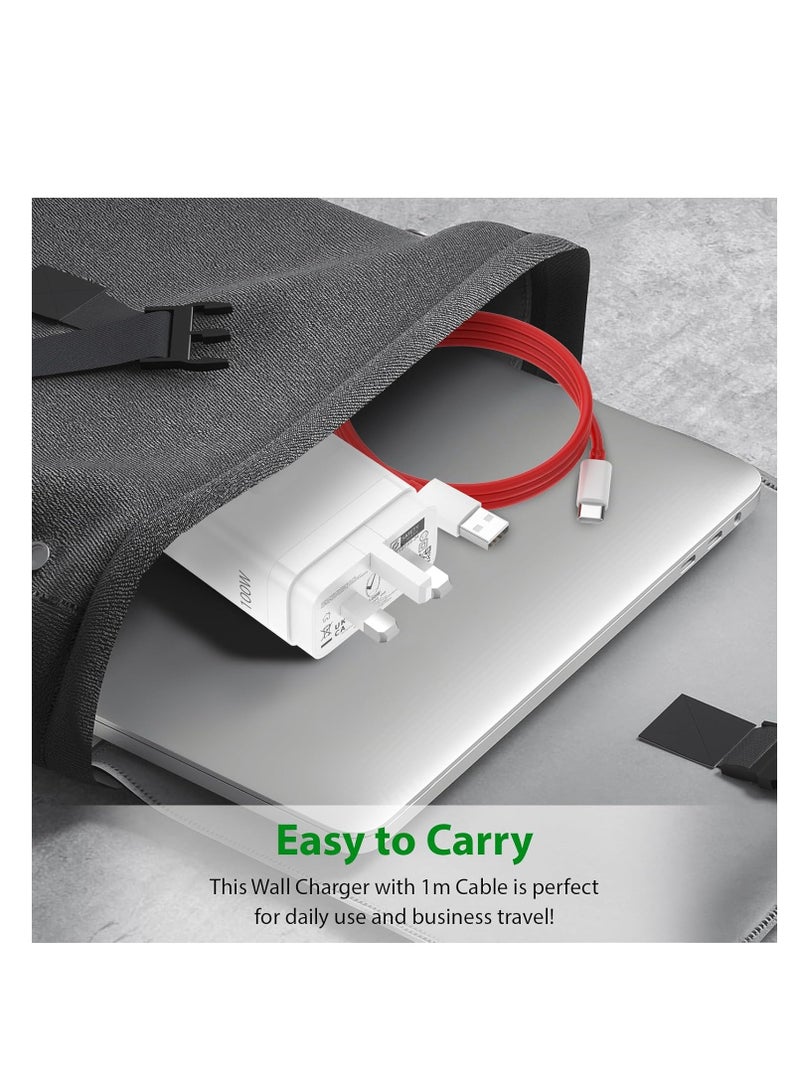 100W for Oneplus 13 13R 12 12R 11 10 10T 9 9Pro 8 8Pro Charger, Supervooc Warp Charger 80W 65W 30W for Oneplus Nord CE3 8T 8 7T 7 Pro Open Nord 2T CE 3 2 Lite N30 N20 N10 9R 6T One Plus Oppo Realme - Image 5