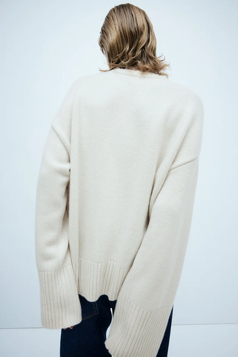 H&M Oversized Cashmere-Blend Jumper