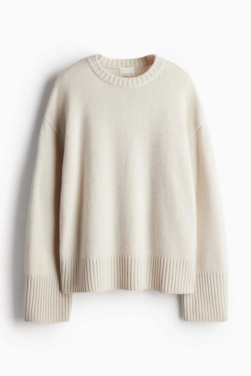 H&M Oversized Cashmere-Blend Jumper