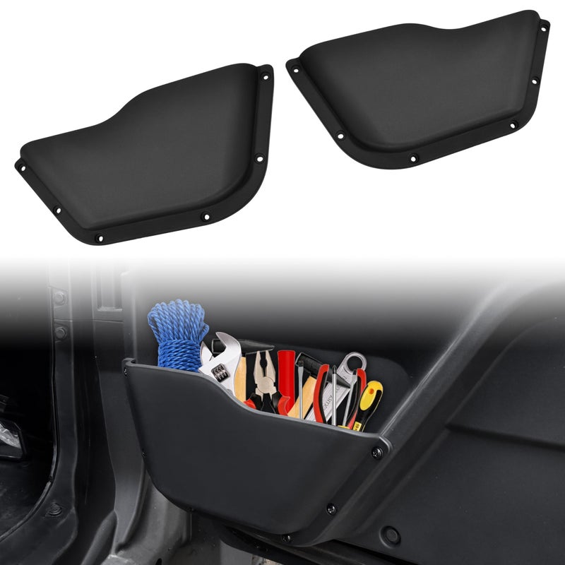 POKIAUTO Interior Door Pockets for Polaris Xpedition XPADV NorthStar 2024 2025 Accessories Front Inside Door Side Organizer Box Cup Holder for Polaris Xpedition XPADV 5 NorthStar 2024 2PCS - Image 2