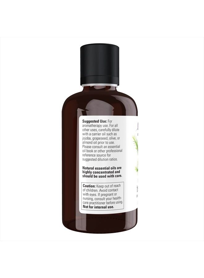 now Essential Oils, Tea Tree Oil, Cleansing Aromatherapy Scent, Steam Distilled, 100% Pure, Vegan, Child Resistant Cap, 2-Ounce  - Image 2
