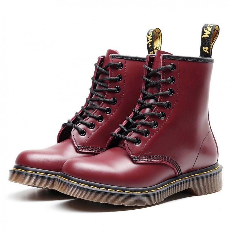 1460 Martin Boots Women'S Classic Soft Leather British Style Short Boots Men'S And Women'S Nappa Leather Boots Round Toe Fashion - Image 4