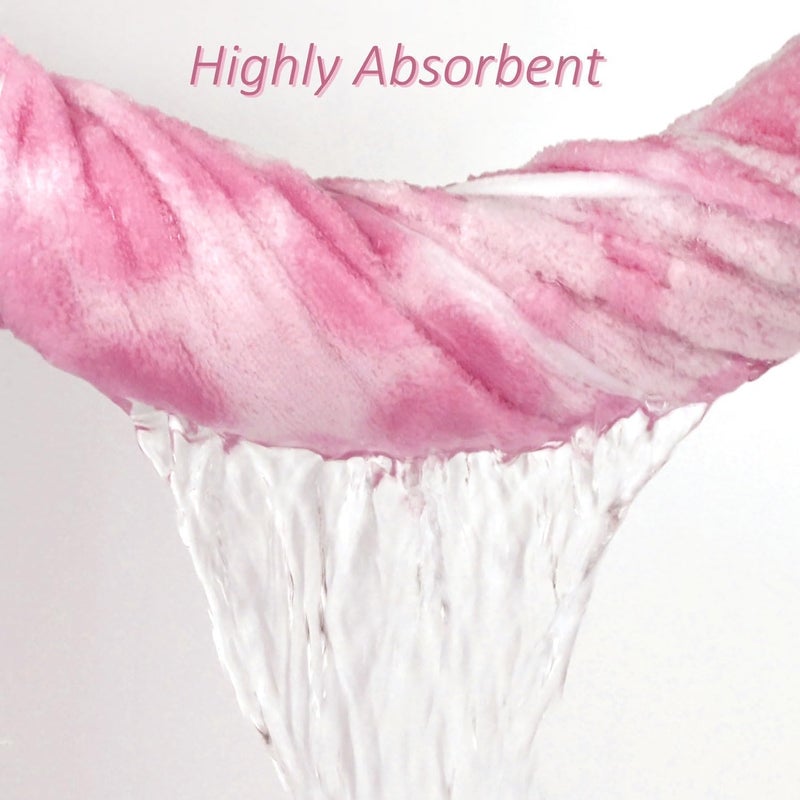 Jacquotha Pink Bath Towels Set of 2, Super Absorbent & Decorative 27.5x55 Inches, Cute Floral Jacquard Shower Towel for Bathroom, Cotton - Image 4
