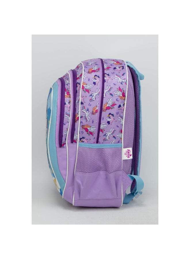 SunCe My Little Pony 3-Compartment Zipper Closure School Backpack Multicolour 16 x 11.81 x 8.26 Inch SUNS-7317MLO - Image 5