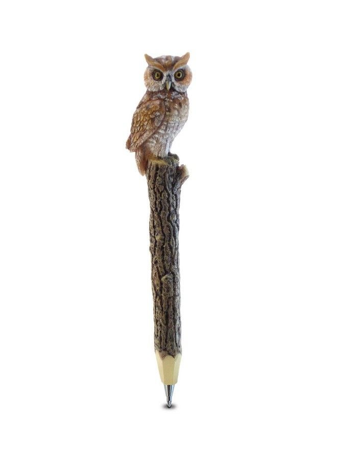 Puzzled Planet Pens Owl Novelty Pen Cute Fun & Unique Kids & Adults Office Supplies Ballpoint Pen Colorful Forest Bird Writing Pen Instrument For School & Office  - Image 2