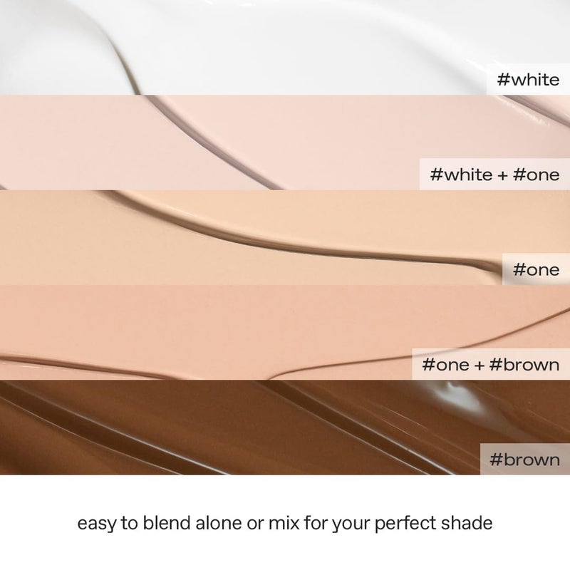 glow breathable blemish balm #one | medium-coverage bb cream & tinted moisturizer | skincare-like finish with green tea leaf water infusion | healthy radiant non-comedogenic | 1 fl oz - Image 5