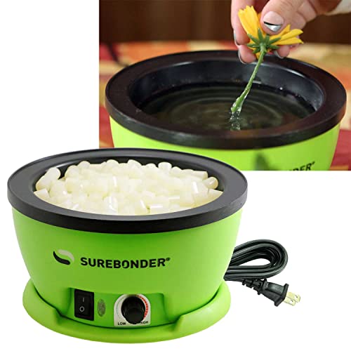 Surebonder B-2005 Less Stringing Skillet Glue Cube Pellets for Crafts and Floral Projects, 5 lb Bag, Use in Surebonder Glue Skillets, Cream Color - Image 4