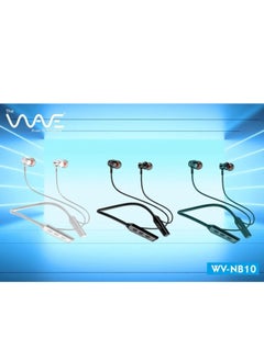Wave NECKBAND BLUETOOTH EARPHONE WITH 5 VOICE CHANGER NOISE CANCELLATION WV-NB10  - Image 4