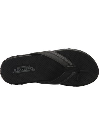 Reggae Slim Skechers Reggae Cobano Slippers Zwart Skechers Modern Comfort-Season Slip-Ins Reggae Slim Women s Black