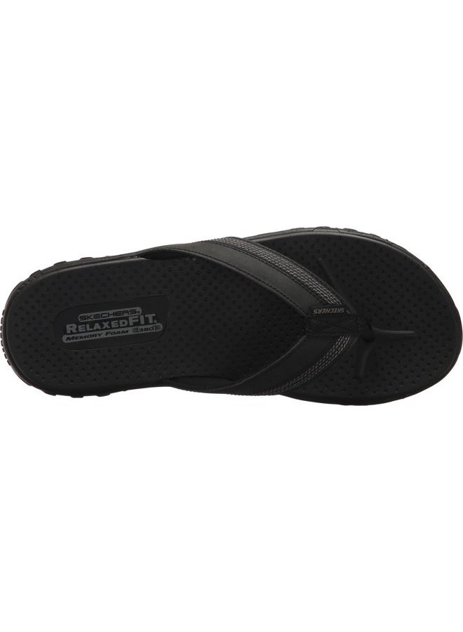 SKECHERS Reggae-Cobano, Men's Thong Sandals, Black, 9 UK (43 EU) - Image 2