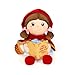 Cuddle Barn Lil Red Storyteller Storytelling Doll Plays Red Riding Hood Fairy Tale with Music Moves and Sways to Story Soft Plush Toy with Velvet Hood Cape Great Gift for Girls 10 inches - Image 2
