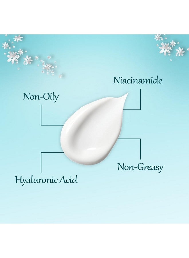 Niacinamide & Hyaluronic Acid Face Moisturizer Cream For Plumping And Hydrating Skin | Anti-Aging Face Moisturizer For Dry Skin | Non-Greasy & Oil Free Cream | 100 G
