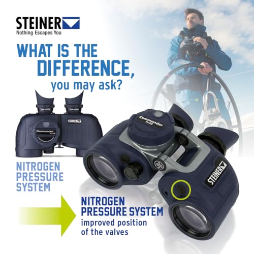 Steiner Optics Commander 7x50 Marine Binoculars – Professional Waterproof Boating Optics with Sports-Auto-Focus - German Quality Heritage Warranty - Image 5