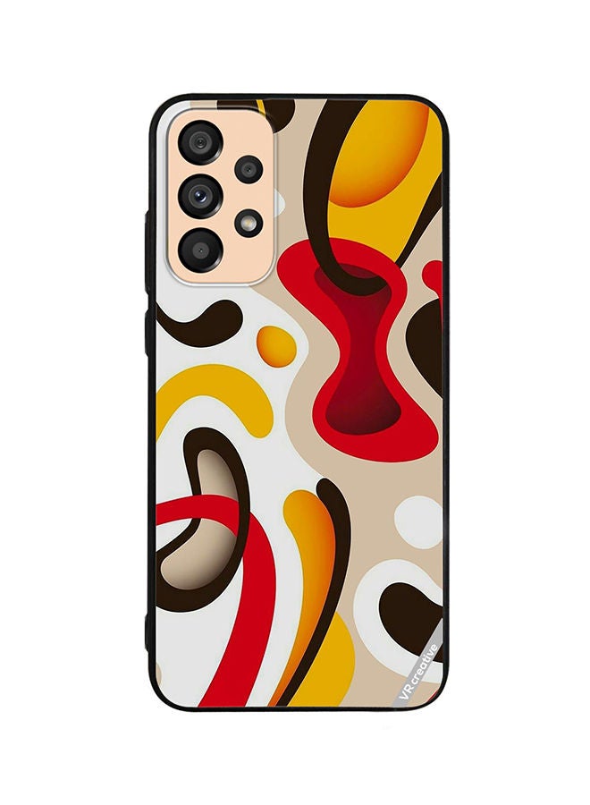 VR CREATIVE Protective Case Cover For Samsung Galaxy A33 5G Colorful Classy Design Design Multicolour - Image 1