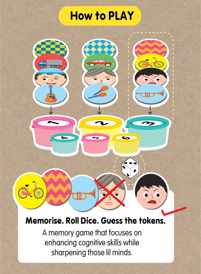 Clever Cubes MEMORISTIC : Memory Skills Game : Activity Game : Educational Board Game - Image 4