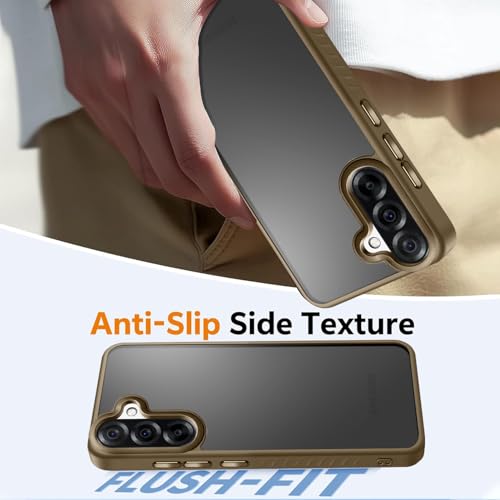 KARWAN®️ Shockproof Back Case Cover for Samsung Galaxy A36 | Camera Protection Bump |Shockproof Back Case Cover for Samsung Galaxy A36 - Brown - Image 2