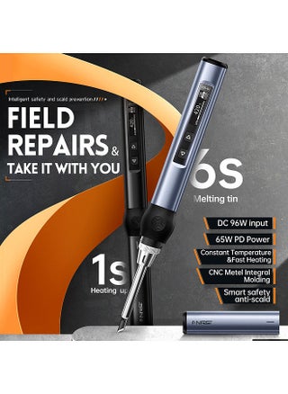 Intelligent Electric Soldering Iron Portable Soldering Station 0.87inch OLED Display Aluminum Alloy Housing with Temperature Adjustment Input Voltage Adjustable Function - pzsku/Z7A5F8B4B3613E20D86B9Z/45/_/1684409601/c74db56f-f2af-4d3f-9462-a6ad0b81c9cc