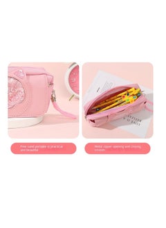 Y&D Pencil Case Girls Large Capacity Stationery Case Primary School Students Multifunctional Pencil Case Wholesale Quicksand Pencil Case  - Image 4